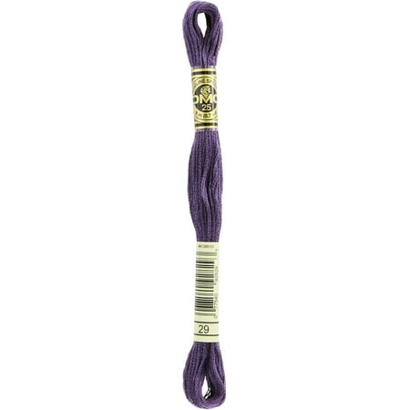 UPC: 0077540928293 | DMC 6-Strand Embroidery Cotton 8.7yd-Eggplant