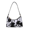 thumbnail image 1 of Bolso de hombro de cuero PU con estampado de moda, bolso de compras con cremallera, bolsos para axilas, bolso de mano para mujer, bolso de mano para Yinane Bolso de hombro para mujer, 1 of 2