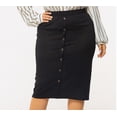 thumbnail image 4 of Jupe Crayon Moulante Extensible à Taille Élastique pour Femmes, 4 of 7