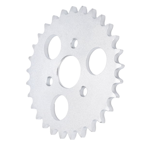 Piñón trasero en T, piñón trasero de 122 mm, piñón trasero de motocicleta 420, piñón de cadena trasera fabricado para durar