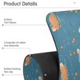 thumbnail image 4 of Yayeee Faucet Mat for Kitchen Sink 30" Diatomite Long Splash Guard Pad, Capybaras Swimming, 4 of 7