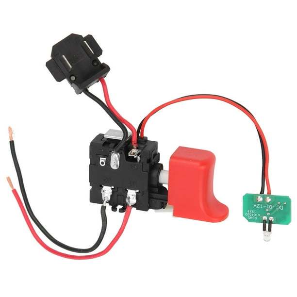 Interruptor de Taladro Jadeshay DCJZ1201 Interruptor de gatillo para herramientas eléctricas