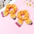 thumbnail image 6 of SHenli Cute Yellow Pencil Bow Headband for Girls Hair Accessories Outfit (2 PCS Pencil Hair Loops), 6 of 8