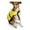 Yellow, variant on Seachoice Dog Life Vest, Adjustable Life Jacket For Dogs, w/ Grab Handle, Pink Polka Dot, Size XXS, Up to 6 Lbs.