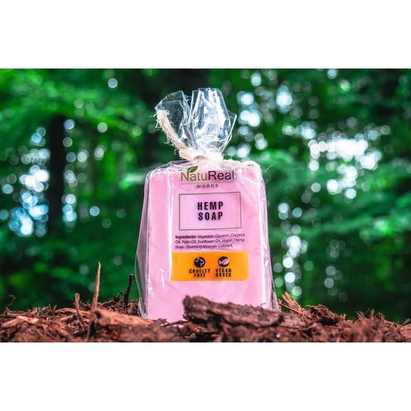 Pink Hemp Barsoap