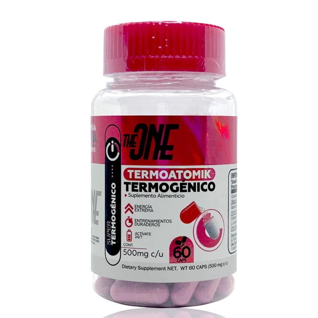 Termogénico Termoatomik 60 cápsulas THE ONE THE ONE THEONETERMOATOMIK