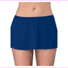 Profile by Gottex Bermuda Breeze High-Low Skirted Panty, Blue, size 12