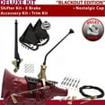 thumbnail image 1 of American Shifter  TH350 Shifter Kit Black 12 in. E Brake Cable Clamp Trim Kit for F15AC, 1 of 1