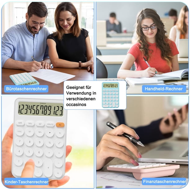 Japanese LCD Screen Electronic Calculator, Multi-Functional Auto