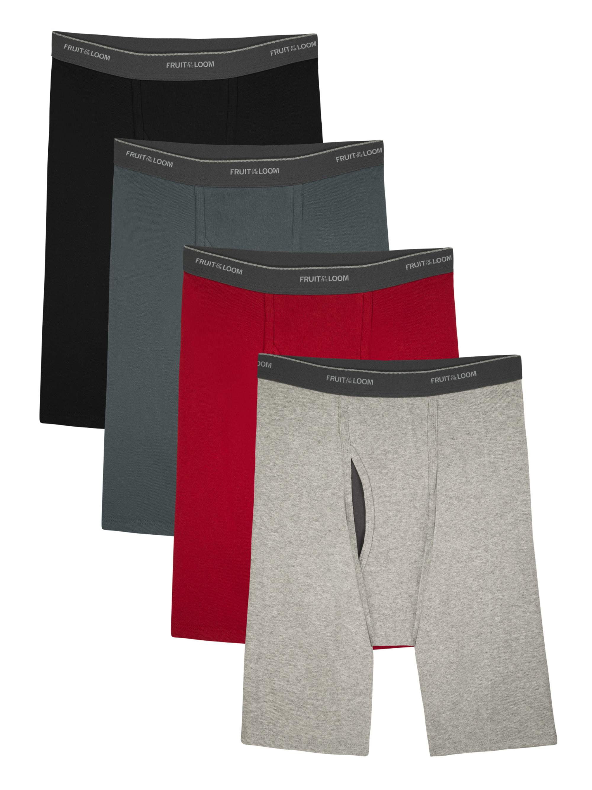 Fruit of the Loom - Fruit of the Loom Men's CoolZone Fly Assorted Long ...