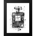 thumbnail image 2 of Greenwood, Amanda 12x14 Black Modern Framed Museum Art Print Titled - Black Inky Perfume in Black, 2 of 5