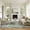 Ivory/Light Blue, variant on Nourison Passion Bohemian Ivory/Pink 8' x 10' Area Rug, (8x10)