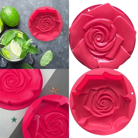

〖TOTO〗Cake Mould Washable Silicone Cake Cake Candy Chocolate Decorating Tray Diy Craft Project