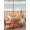 Orange Grey, variant on Outdoor Tablecloth with Umbrella Hole and Zipper, Fall Orange Pumpkins Rectangle Table Cloth 60x84 Inch Waterproof Tablecloth, Thanksgiving Floral Maple Leaf Picnic Table Cover for Patio Camping