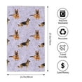 thumbnail image 2 of Balery German Shepherd Dog Toalla de Microfibra Premium con Estampado – 27.5x16 pulgadas, Alta Absorción, Suave y Aterciopelada, Secado Rápido, 2 of 6