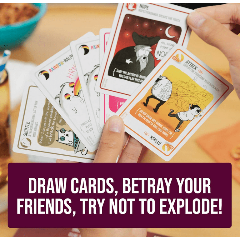 Exploding Kittens Party Pack - 2-10 Players - Ages 7+ - 15