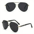 thumbnail image 1 of Large Frame Polarized Sunglasses for Drivers, Riders, and Outdoor Enthusiasts - UV400 Protection and Glasses Case Included, 1 of 4