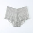 thumbnail image 3 of KaLI_store Womens Panties Women’s Underwear Cotton Breathable Brief Ladies Panties Grey,XXL, 3 of 4