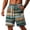 Dark Green, variant on Mens Work Shorts Lightweight Soft Stretch Flexible Fit Jogging Casual Fitness Workout Summer Shorts,Brown(M)