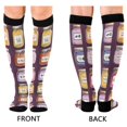 thumbnail image 4 of FORMRS Womens Knee High Socks Casual Long Thick Travel Daily Wear, 2 Pairs, Purple Jam, 4 of 6