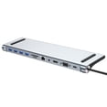 thumbnail image 2 of Type-C Hub 10-IN-1 Docking Station 4k Resolución USB 3.0 a HDMI-Compatible Adaptable Splitter 3.5mm Audio Port PD Cargando seitruly EL005702-00B, 2 of 7