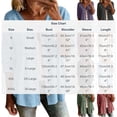thumbnail image 3 of Summer Cotton Linen Tops,Summer Tshirt Shirts for Women 3/4 Sleeve Cotton Linen Button Down Tunic Tops Casual Loose V Neck Blouses, 3 of 7