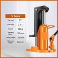 thumbnail image 2 of Hydraulic Toe Jack 5/10 Ton On Toe Toe Jack Lift 5 Ton On Top Lift Capacity Machine Jack ,Robust Construction, 2 of 5