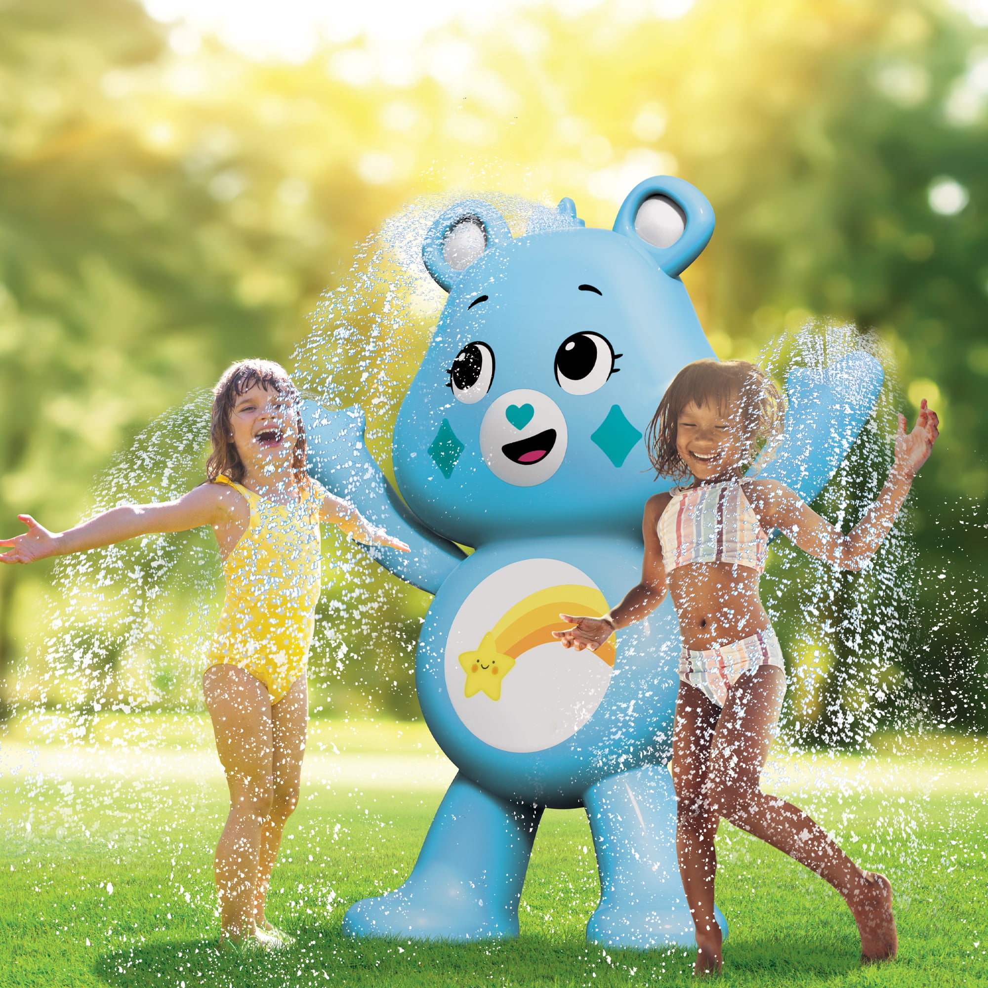 Care Bears XL Inflatable Standing Sprinker for Kids Ages 3 and Up