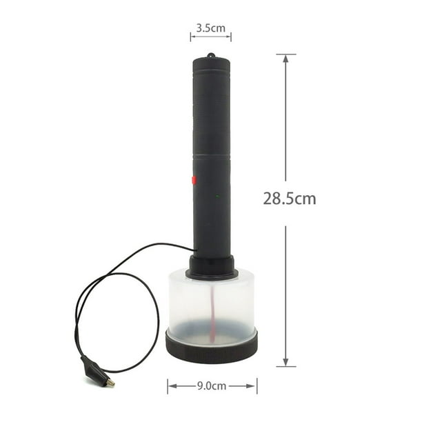 HXBER Mini applicateur de flocage d'herbe statique en ABS avec poignée antidérapante pour modélisation de table de sable HXBER Mini applicateur de flocage d'herbe statique en ABS avec poignée antidérapante pour modélisation de table de sable