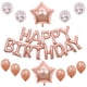 thumbnail image 1 of Decoración de fiesta de feliz cumpleaños, globo de cumpleaños, traje de látex, lentejuelas, decoración, película de aluminio, carta, atmósfera, arreglo de globo, 1 of 5