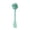 Green-A, variant on Double Ended Silicone Facial Cleansing Brush Multifunction Handheld Scrubber Cleaning Massage Applying Beauty Tool, 6.3×0.91 inch, Green-A