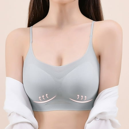 

Winter Savings Clearance! SuoKom Lingerie for Women Ladies Traceless Comfortable One-piece No Steel Ring Vest Breathable Gathering Bra Underwear Strapless Sports Bras for Women Gifts on Clearance