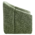 thumbnail image 3 of Modway Vivi Metal Frame and Chenille Upholstered Accent Chair in Basil, 3 of 9