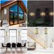 thumbnail image 5 of Yuarrent Lámpara de pared LED COB moderna, luz de pared LED, lámpara de pared de aluminio impermeable AC 85-265V para interior, exterior, patio, Iluminación y accesorios No.1 Yuarrent HA024204-01, 5 of 6