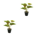 thumbnail image 4 of Yuarrent Plantas artificiales realistas, flores falsas en maceta de tortuga para el hogar, la oficina, el jardín, la decoración de la sala de Type7 NO7, 4 of 6