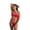Balloon High Risk Red with Flirt Pink, variant on Mesh Underwire Bra and Cheeky Set, Sizes XS to 3XL
