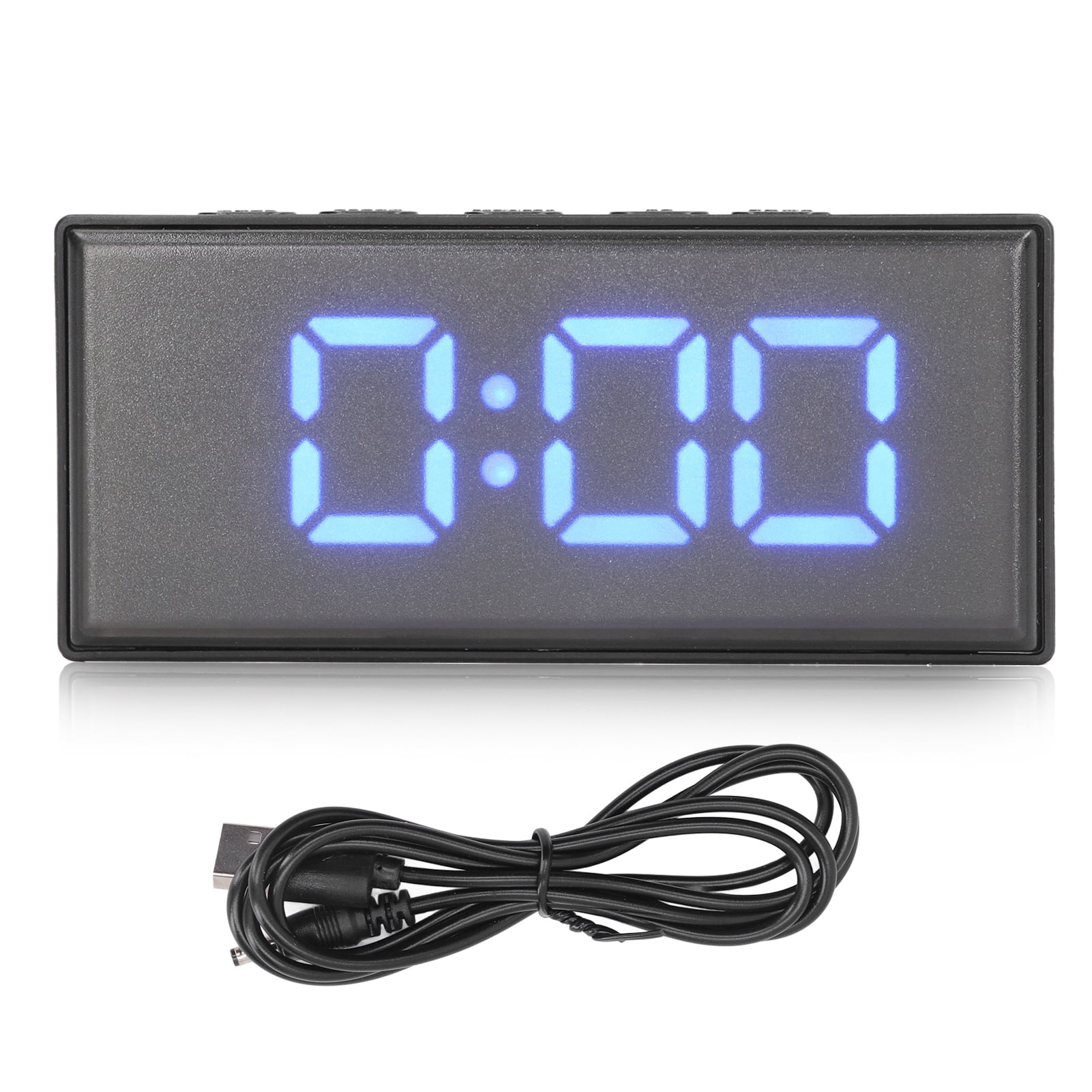 Digital Clock, Desk Clock Multifunction Large Display Modern For Home