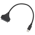 thumbnail image 3 of USB3.0 TO , Hard Disk Adapter 6Gbps Transfer Speed ABS Material ASM1153E Chip Wide Applicability  for HDD for SSD, 3 of 7