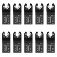 thumbnail image 2 of Huayishang 10PC Oscillating Tools Multitool Accessoires Quick Release Multifunctional Woodworking Hole Cutting And Polishing Saw Blade, 2 of 2