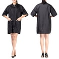 thumbnail image 3 of TOPTIE Hair Grooming Smock Jacket, Haircut Cape Apron for Dog Groomers Nail Spa Salon-Black-L, 3 of 5
