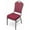 Burgundy, variant on McCourt 10335 Superb Seating Stack Chair - Navy Blue on Silvervein Frame