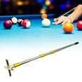 thumbnail image 2 of Telescoping Pool Cue Rest High Lows Fork Stainless Steel Bridge Rest Tool, 2 of 20