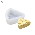 thumbnail image 2 of Cheese-Shaped Silicone Cake Mold - Chocolate Dessert Pastry Mousse Bread Baking Tool, 2 of 8