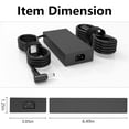 thumbnail image 6 of 20V 10A 200W 6.0mm*3.7mm Laptop AC Adapter Charger for Asus ROG Strix G17 G713 G713IE-HG024R REV:02 G17 G713IE-EB74 G15 G513 G15 G513IH G17 G713IE-HX002W G17 G713QE G17 G713IE-HX011W G17 G713IE, 6 of 6