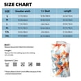 thumbnail image 5 of Lsque Three Goldfish Watercolor Splash Print Men's Cotton Blend Sleeveless Muscle Shirts (S-3XL)- Moisture Wicking, Odor Protection, UPF 30+,3X-Large, 5 of 8
