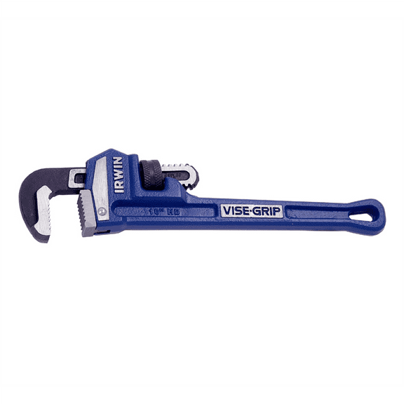 Irwin/Hanson 274101 10" Cast Iron Pipe Wrench w/ 1-1/2" Jaw Capacity