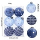 thumbnail image 2 of 6PC Fabric-Wrapped Foam Christmas Balls Elegant Decorations For Christmas Tree, 2 of 5