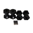 thumbnail image 1 of maskred 12mm Wheel Hub Adapter For 1/12 ECX RGT136100 RC Car Performance With 12mm Wheel Hub Adapter black 1Set, 1 of 6
