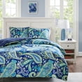 thumbnail image 3 of Home Essence Apartment Kayla Reversible Comforter Mini Set, Twin, Navy, 3 of 6