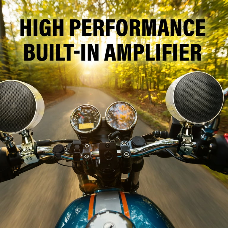 BOSS Audio Systems MC625BA Motorcycle Bluetooth Speakers Amplifier